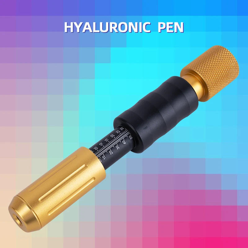 LESEN 0.3/0.5ML Adjustable Pressure Pen Meso Injection Gun Hyaluronic Acid Pen for Lip Filler Acid Syringe Atomizer Reduce