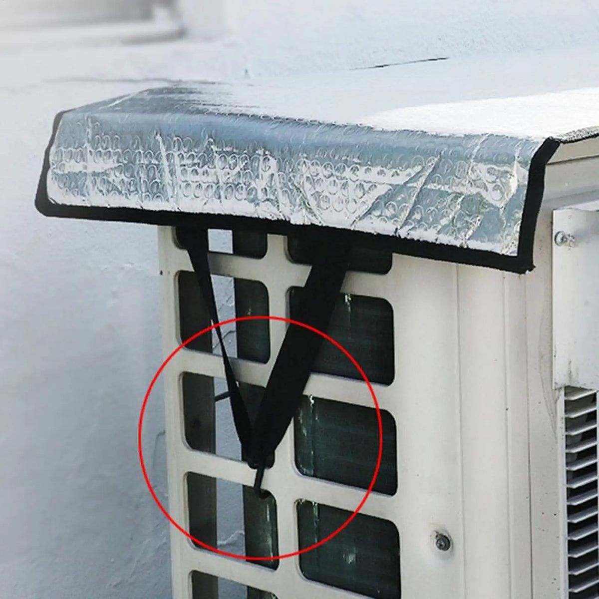 Air conditioner outer cover Outdoor Energy Saving Rainproof Cover Air Conditioner Waterproof Dust Cover AC Unit Covers Air