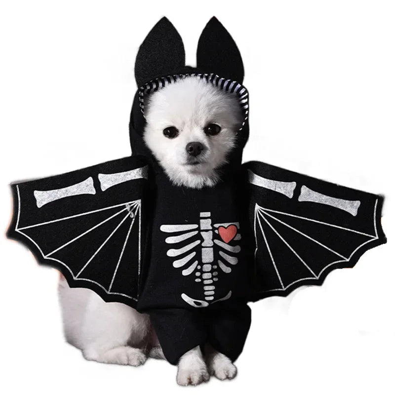 Halloween Funny Dog Clothes Small Medium Large Dogs Cat Cosplay Pets Dress Up Puppy Pullover Chihuahua Costume Party Pet Outfits