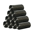 100/300/500PCS Black Disposable Garbage Bag Roll Plastic Trash Bags for Household Kitchen Bathroom Travel