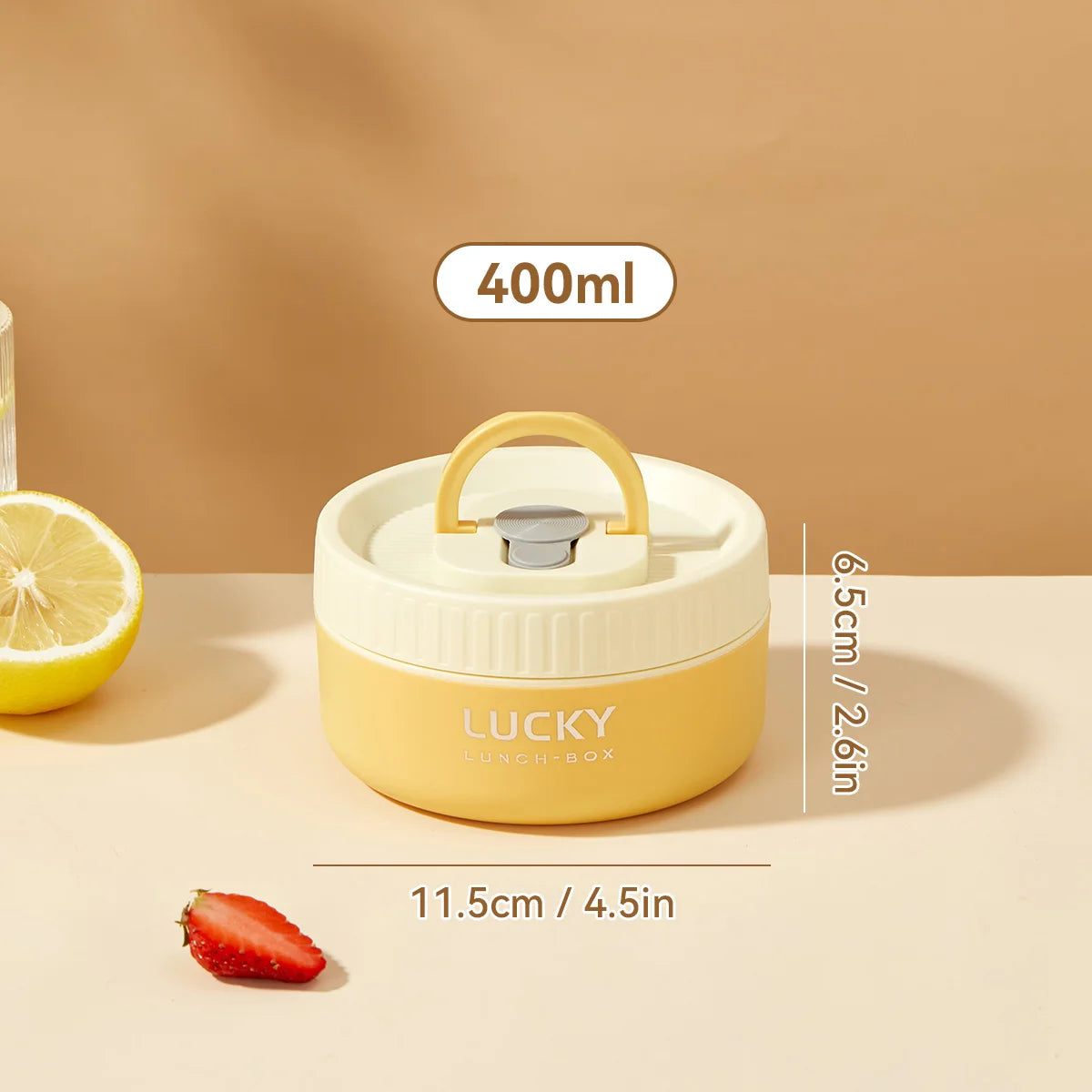 WORTHBUY Sealed Lunch Box 304 Stainless Steel Insulated Bento Box Portable Leak Proof Thermal Food Container Microwave Soup Jar