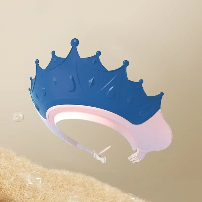 Baby Bath Cap Infant Ear Protection Kids Shampoo Shield Bath Head Cover Baby Shower Cap Adjustable Hair Wash Hat
