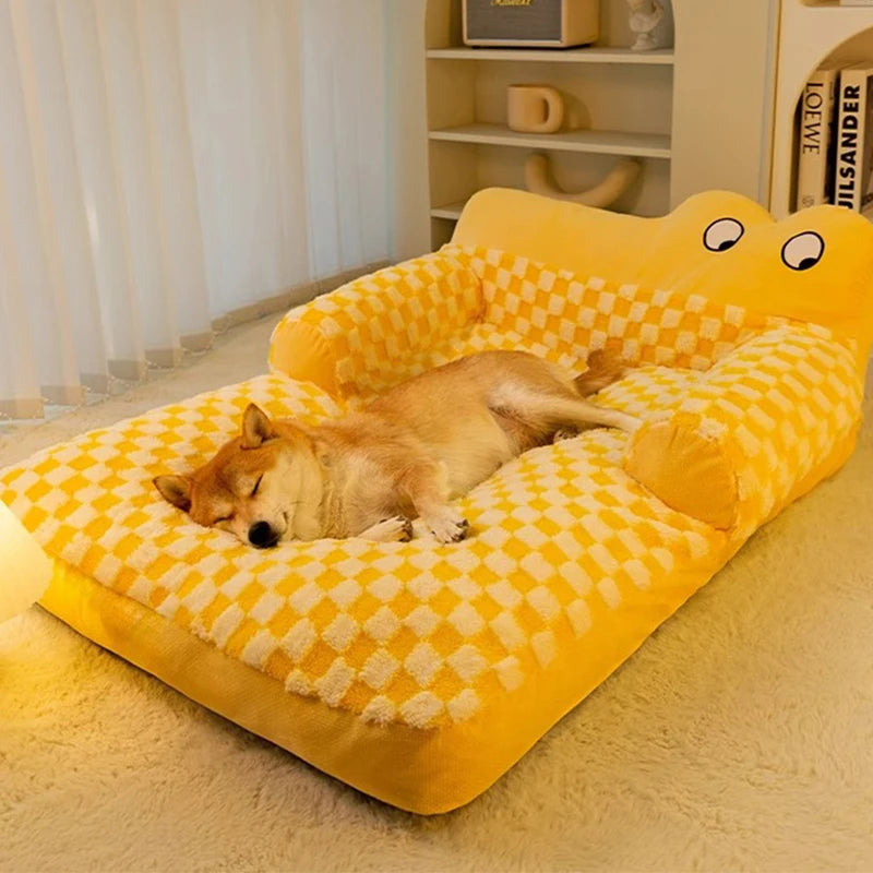 Divano letto caldo per cani, cuccia invernale per animali domestici, gatti e cani, tappetino per dormire, casetta, materasso per cuccioli, cuscino per cani di piccola e grande taglia