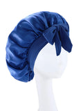 Satin Bonnet Silk Bonnet Adjustable Bonnet For Sleeping Hair Bonnet With Tie Band Bonnets For Women Men