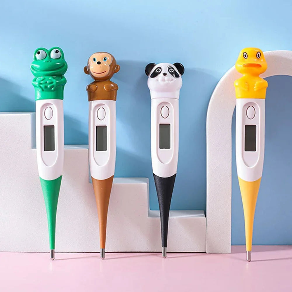 Cartoon Electronic Soft-tip Thermometer Household Digital Underarm Thermometer for Children Fast and Effective Digital Thermometer