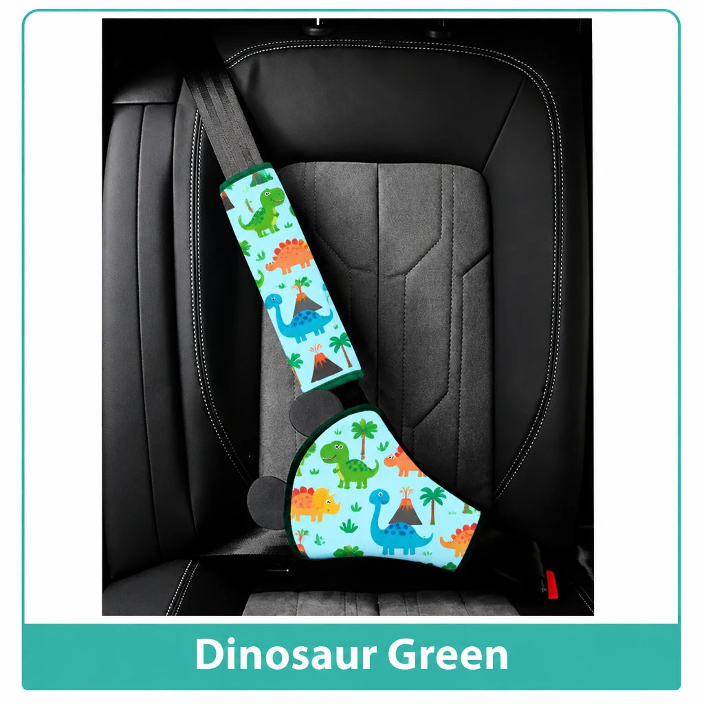 Kids Seat Safety Belt Adjustment Interior Car Seat Belt Kit Anti Strangulation Neck Limiter For Child Safety Belt Protector Belt