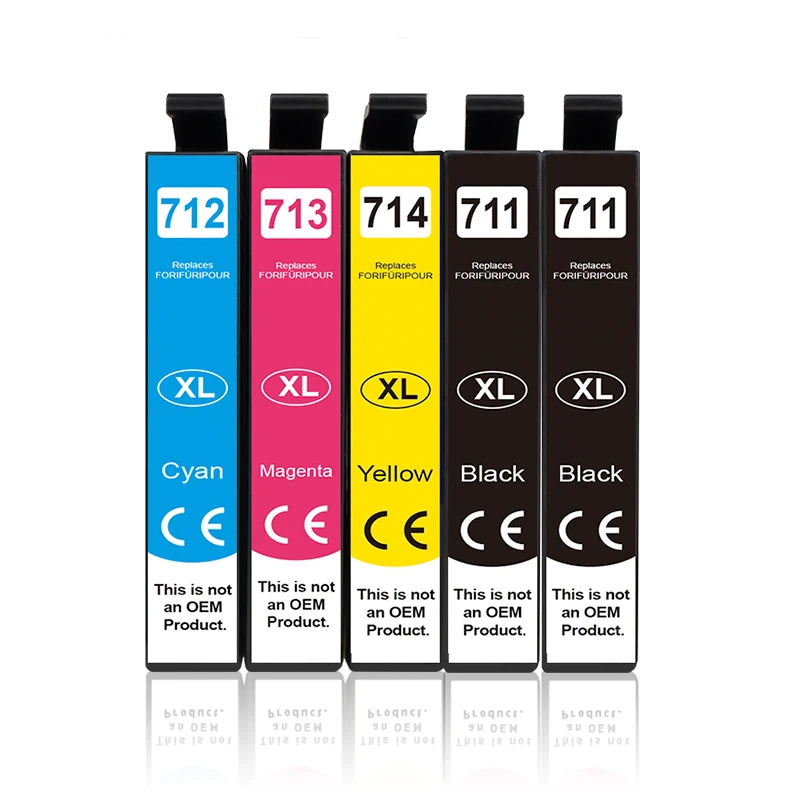 InkGarden T0711 Ink Cartridge For Epson Stylus SX110 SX215 SX218 SX400 SX405 SX410 SX415 SX510W SX515W DX7400 Printer