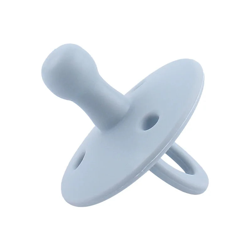 Baby Silicone Pacifier Soft BPA Free Soother Infant Dummy Nipple Newborn Baby Teether Toy Teething Nursing Pacifier Chain Pendan