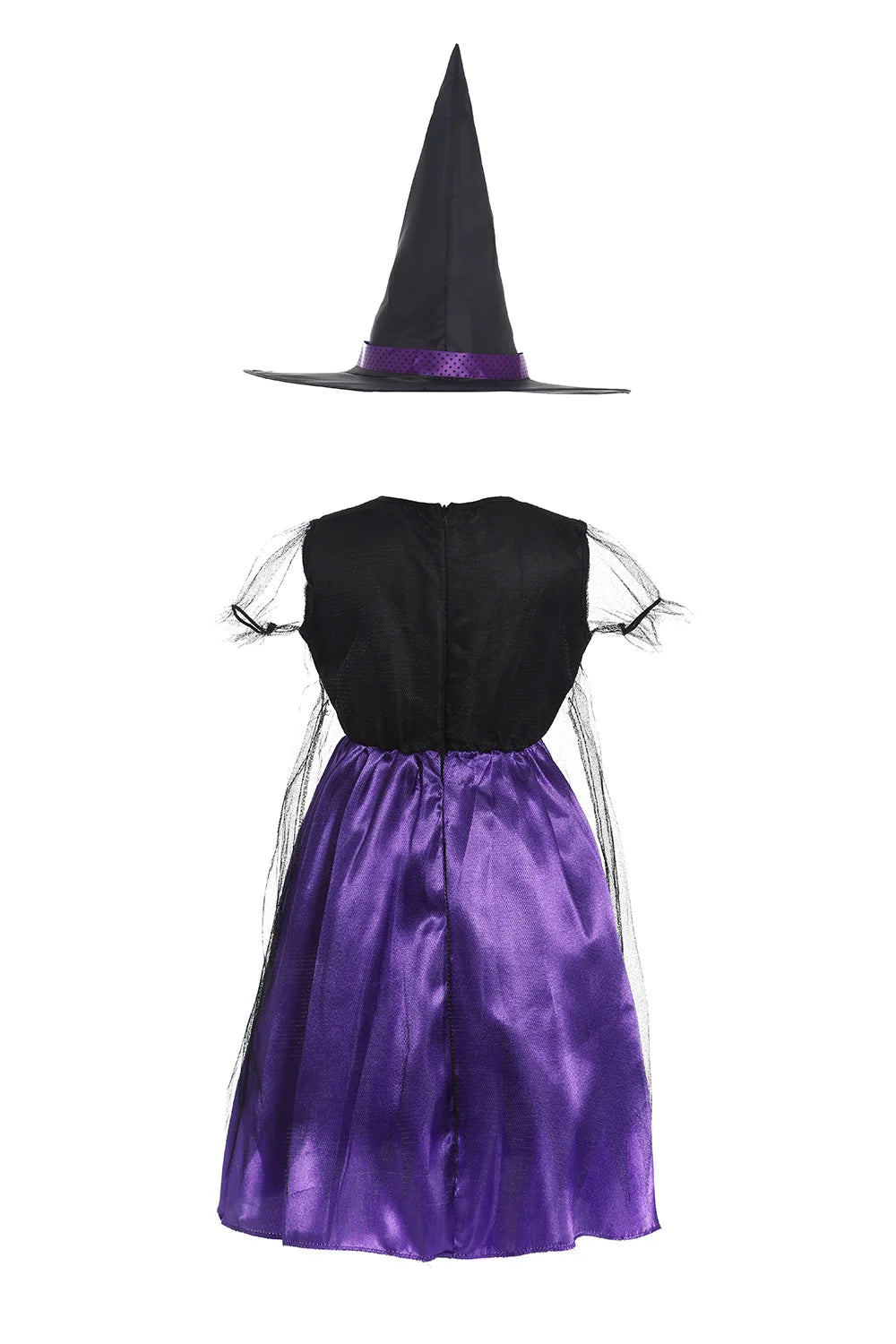 Halloween Costume for Kids Halloween Fantasy Vampire Costume Girls Long Tutu Dress Kids Carnival Outfit Gothic Feather Clothes