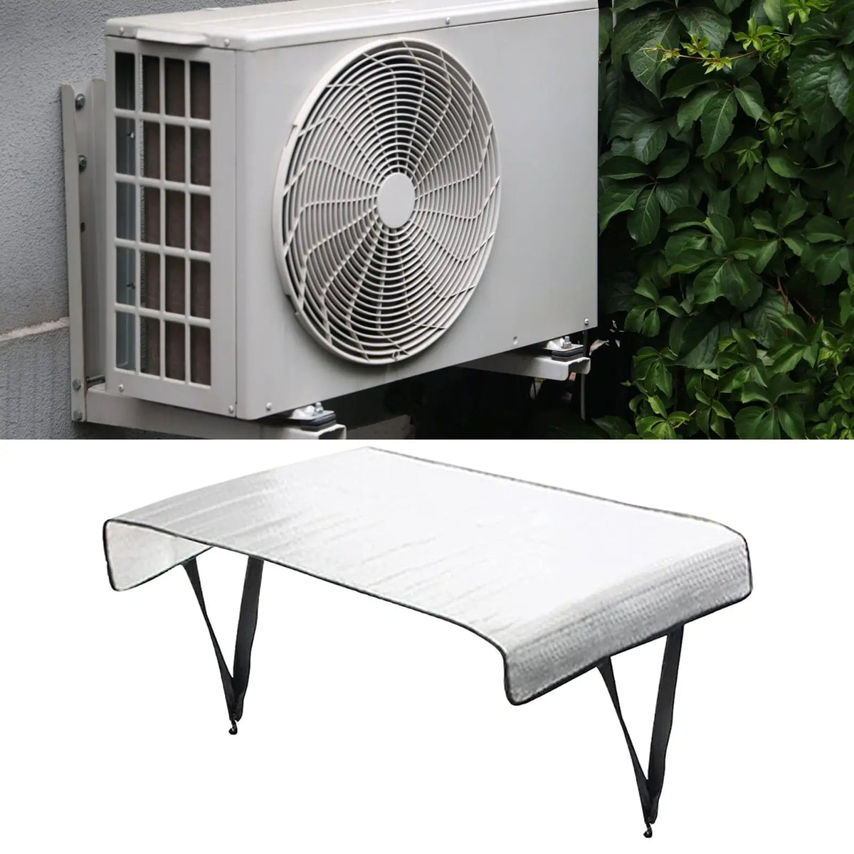 Air conditioner outer cover Outdoor Energy Saving Rainproof Cover Air Conditioner Waterproof Dust Cover AC Unit Covers Air