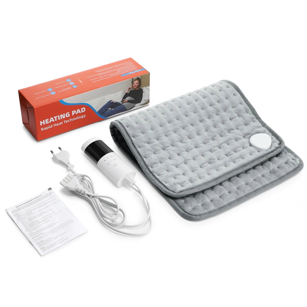 58*29CM Electric Heating Pad Heating Blanket with thermostat Hot Pad for Menstrual Cramps Waist Back Pain Relief Winter Heater