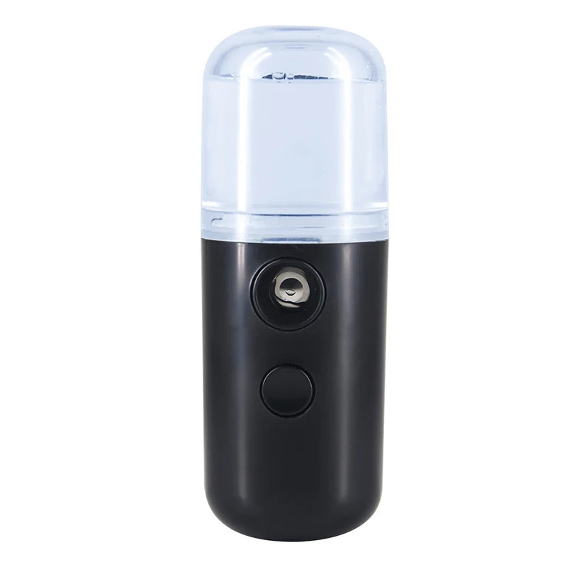 USB-Charging Mist Facial Sprayer Portable 30ml Mini Face Humidifier Beauty Skin Care Tools Nebulizer Face Moisturizing Sprayer