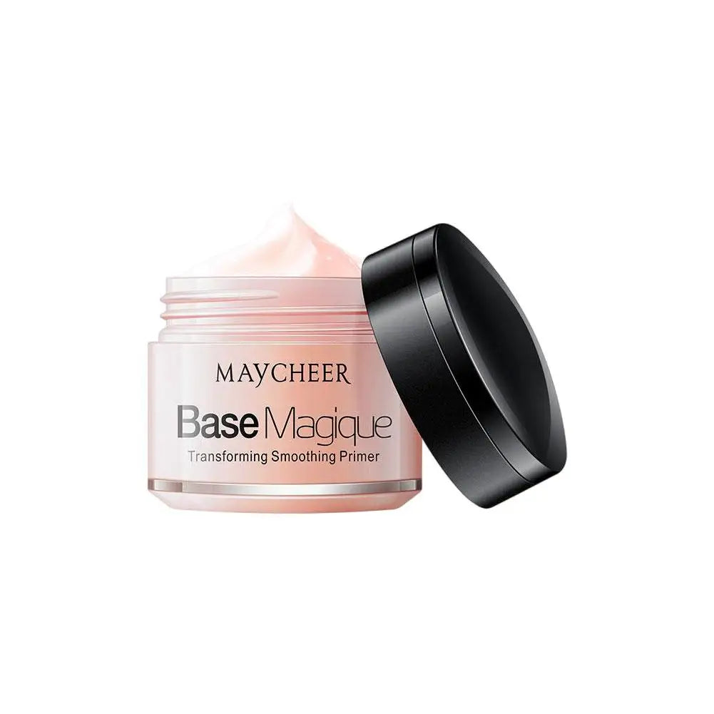 MAYCHEER Base Magique Transforming Smoothing Makeup Primer Pore Invisible Cream Moisturizing Even Skin Tone Brightening Cosmetic