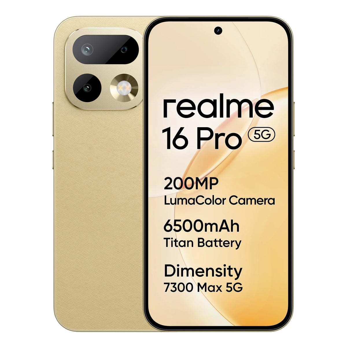 realme 16Pro 5G Smartphone Fast Charge 45W  Battery 6500mAh, Camera 200MP OIS, IP69 AMOLED Display 144Hz 6.78"