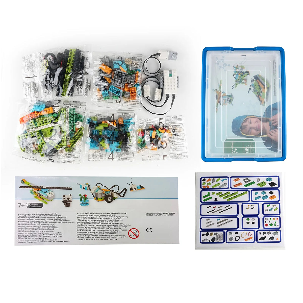 LEGO We.Do 2.0 Core Set Programming Robot 45300 Electronic Building Blocks DIY High-tech Educational Toys Children's Gift