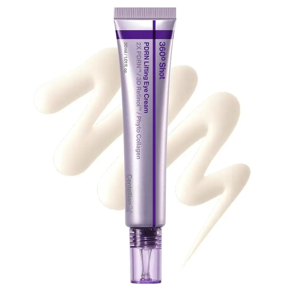 Centellian24 Skincare - Madeca Cream For Time Reverse, Lifting Eye Cream, Calming, 360° Shot PDRN Active Serum & Glowing Patch