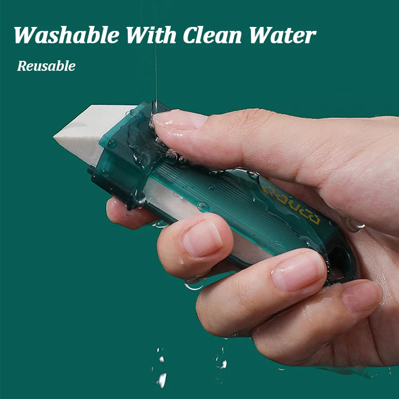 Kitchen Bathroom Cleaning Eraser Stainless Steel Brush Reusable Tool Remove Limescale and Stains Faucet Sink Home Daily Supplies