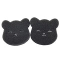 4/2 Sets of Household Pet Hair Remover, Bear-Shaped Adhesive Sponge for Washing Machine, Reusable, Suitable for Washing Machine and Dryer, Black