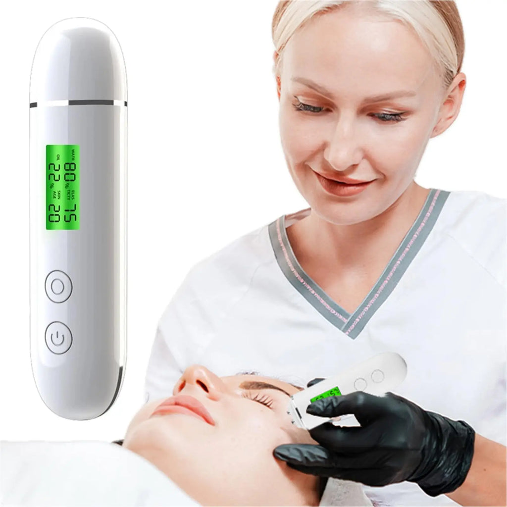 Skin Hydration Monitor Tester, Skin Analyzer Machine Professional, For Accurate Monitoring Of Skin's Oil And Moisture Levels