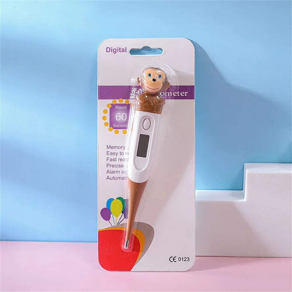 Cartoon Electronic Soft-head Thermometer Household Human Armpit Digital Thermometer Children Digital Fast Effective Thermometer