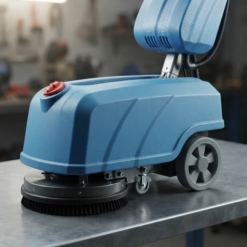 Electric Walk Behind Floor Scrubber