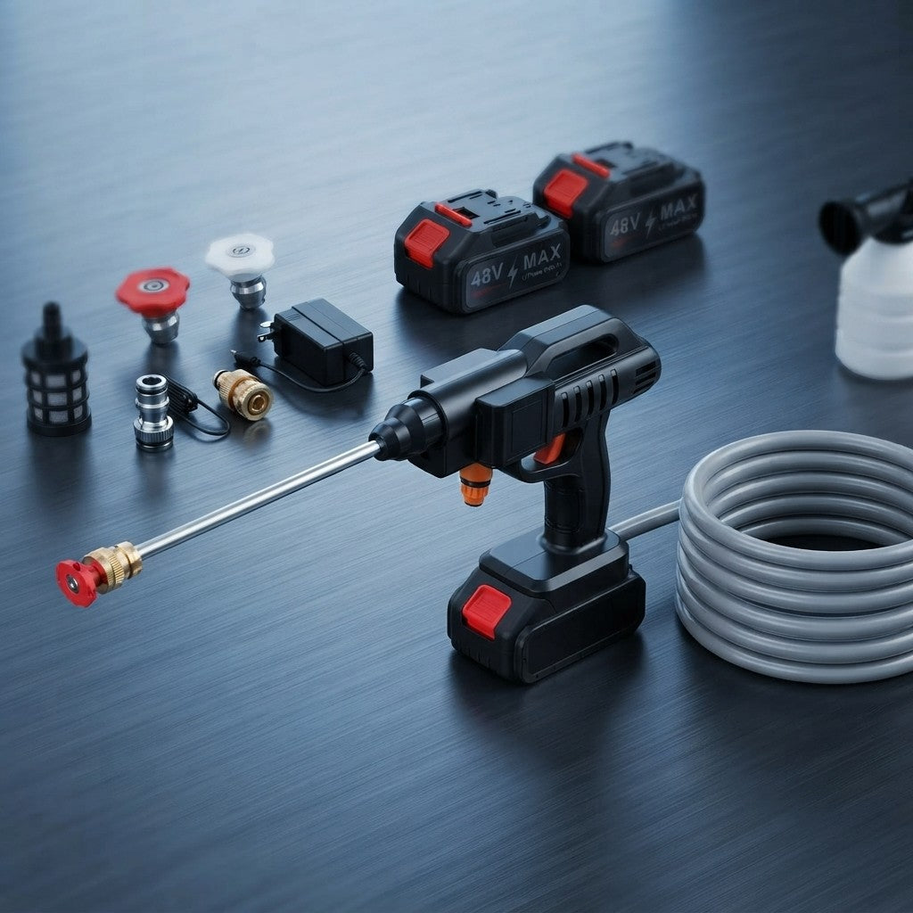 Cordless High Pressure Car Wash Gun