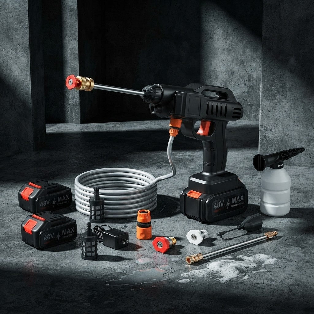 Cordless High Pressure Car Wash Gun