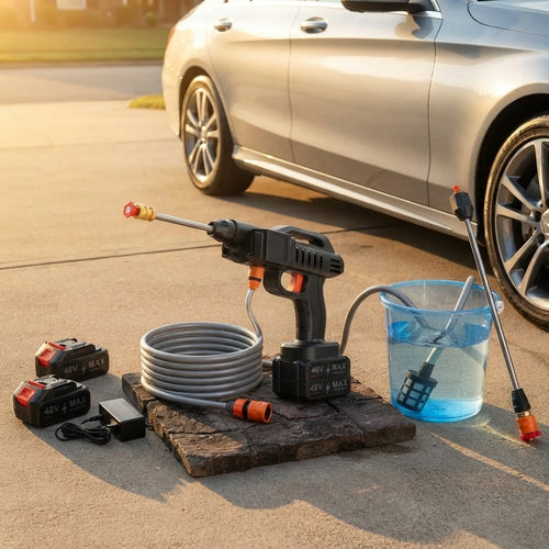 Cordless High Pressure Car Wash Gun